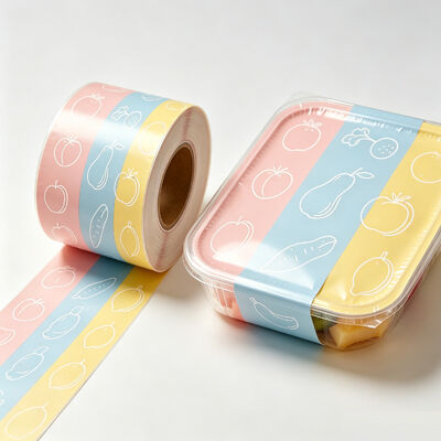 Qualität Custom Printed PET Lining Film Roll - Klarer Lebensmittelfilm für Salatbehälter und Frischkostträger Fabrik