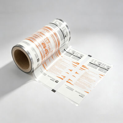 Kualitas Premium dicetak High-Barrier Film Roll. Custom Laminated Packaging Rollstock untuk Kue Nanas, Cookie & Makanan Kering Pabrik